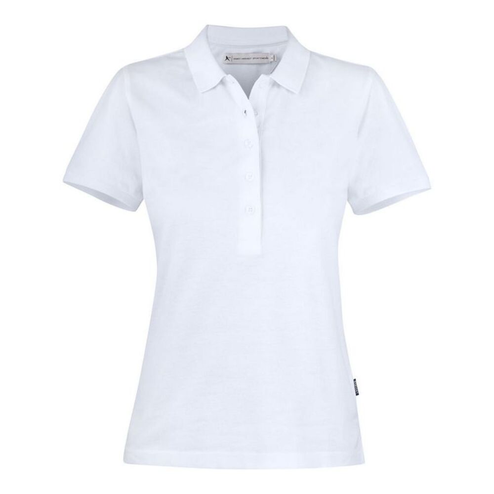 James Harvest Womens/Ladies Neptune Polo Shirt / White